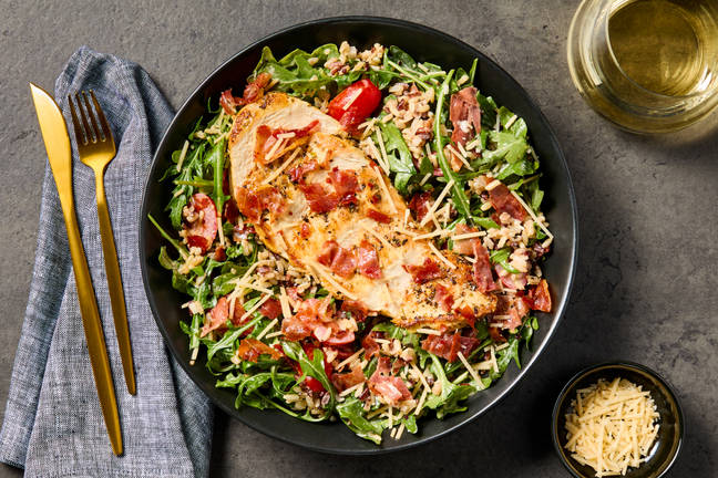 Chicken & Crispy Prosciutto Grain Bowls