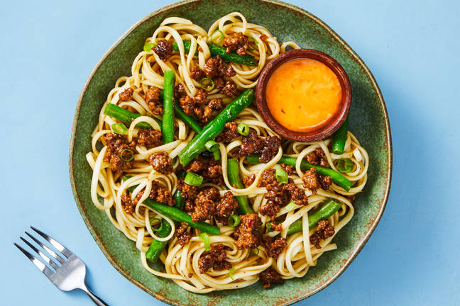 Firecracker Beef Lo Mein