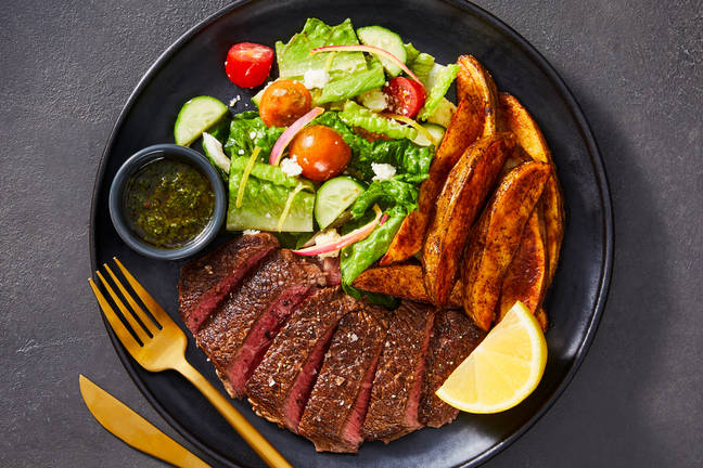 Seared Sirloin Steak with Chimichurri