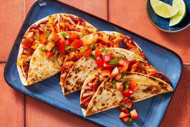 Mexican-Style Chicken Tacos De Canasta