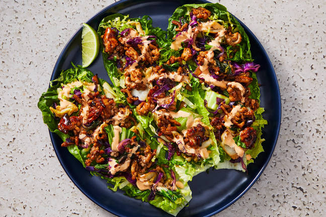 Moo Shu Pork Lettuce Wraps