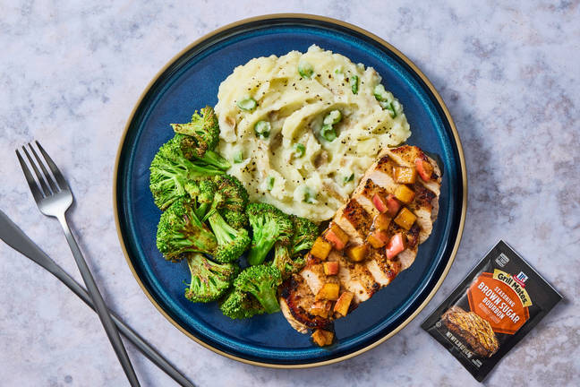 Brown Sugar Bourbon Pork Chops