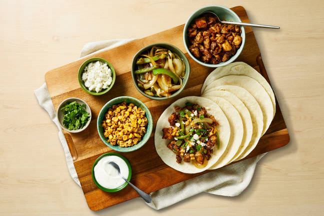 Southwest Chicken Taco Bar