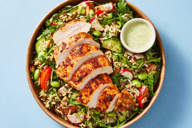 Chimichurri Chicken Grain Bowls