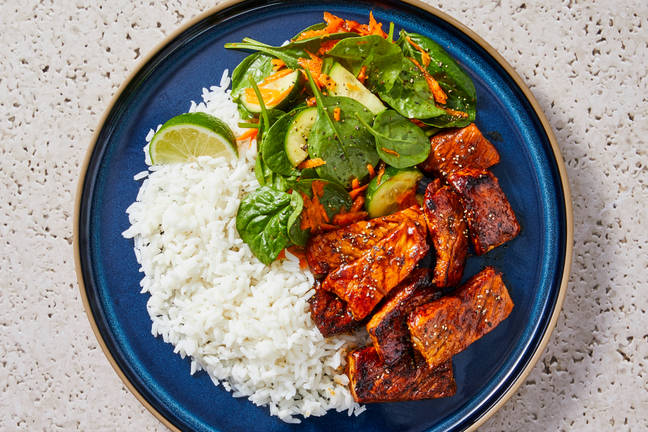 Chipotle-Honey Pork & Jasmine Rice