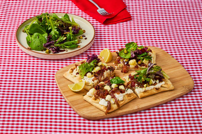 Caramelized Bacon & Date Flatbread