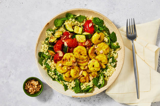 Smart Golden Shrimp and Coconut Sauce