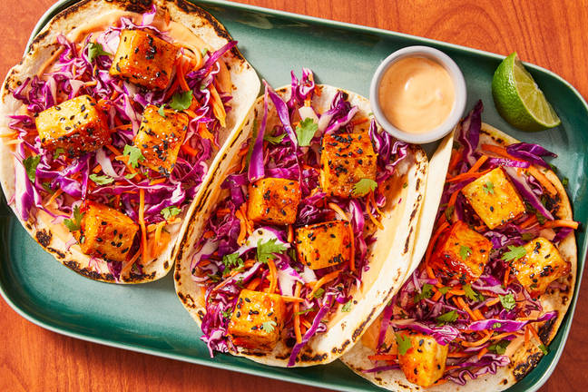 Bang Bang Tofu Tacos