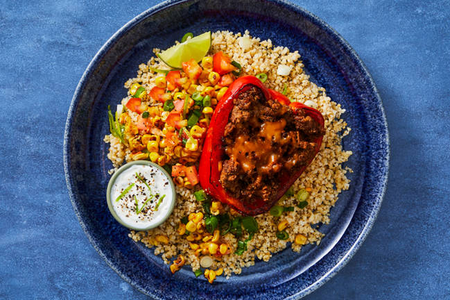 Mexican-Inspired Stuffed Peppers