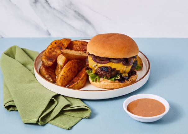 Smoky Beef Cheeseburgers