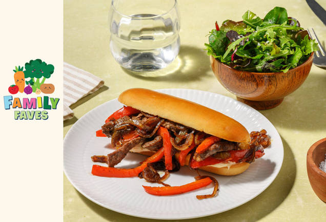 Caramelised Beef & Capsicum Subs