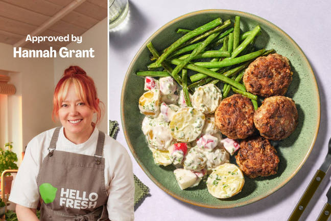 Frikadeller och potatissallad