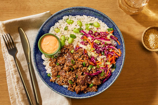 SuperQuick Korean Beef Bowls