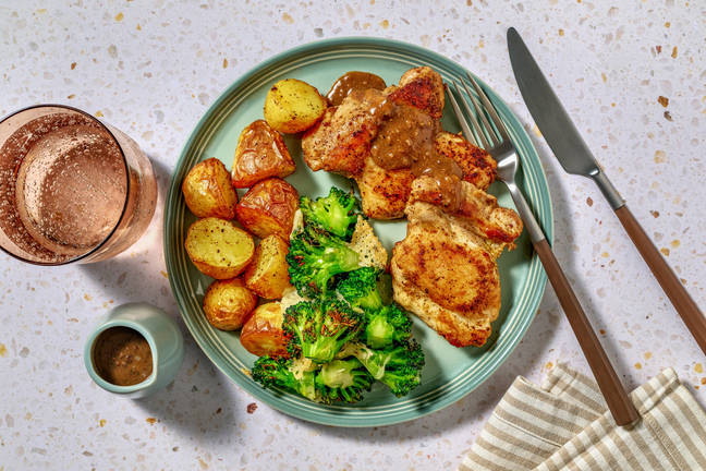 Aussie Chicken & Cheesy Broccoli Trees