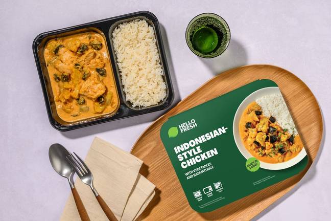 Indonesian-Style Chicken & Vegetables with Rice