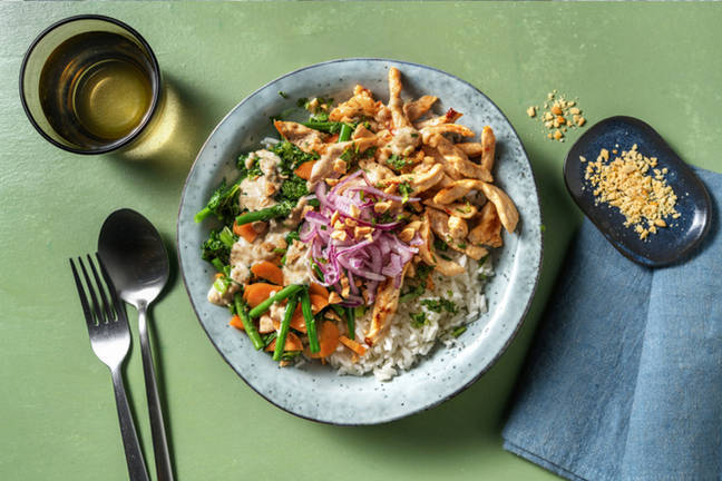 Sweet Chilli Chicken Rice Bowl 