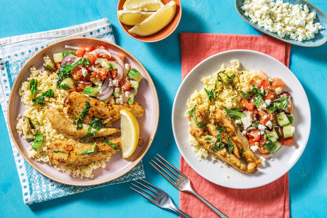 Middelhavsinspireret kylling