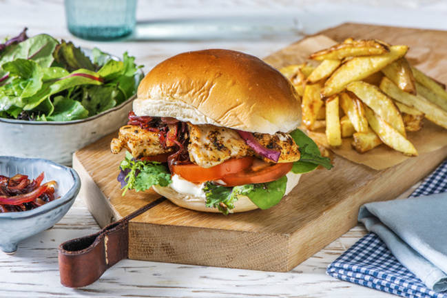 Portugisisk kycklingburgare 