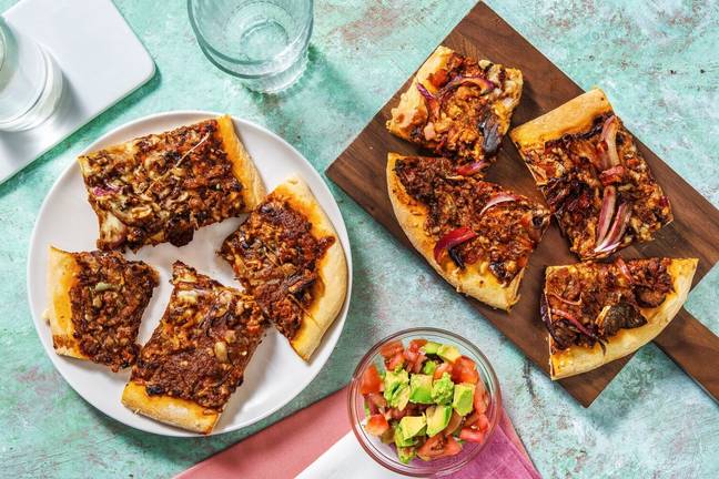 Amerikansk kjøttdeigpizza