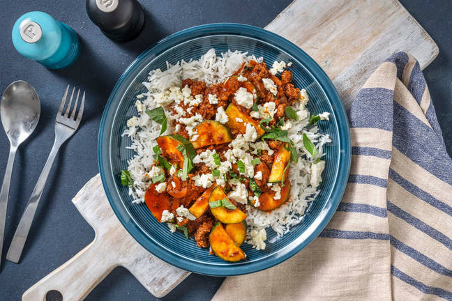 Zucchetti-Hackfleisch-Pfanne