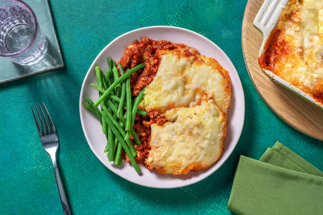 Cheesy Mash Topped Rich Pork Pie