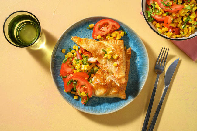 Empanadas de poulet au cheddar & maïs