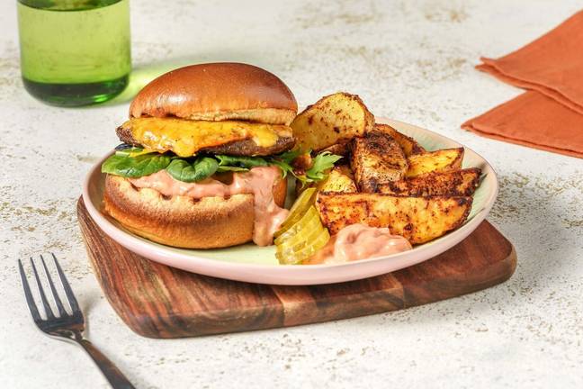 Grilled Beef Burgers