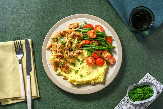 Veganes Geschnetzeltes Chicken Style
