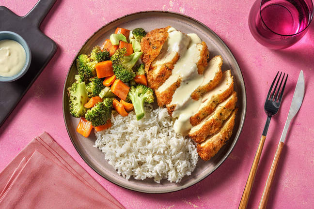 Kryddig panerad kyckling