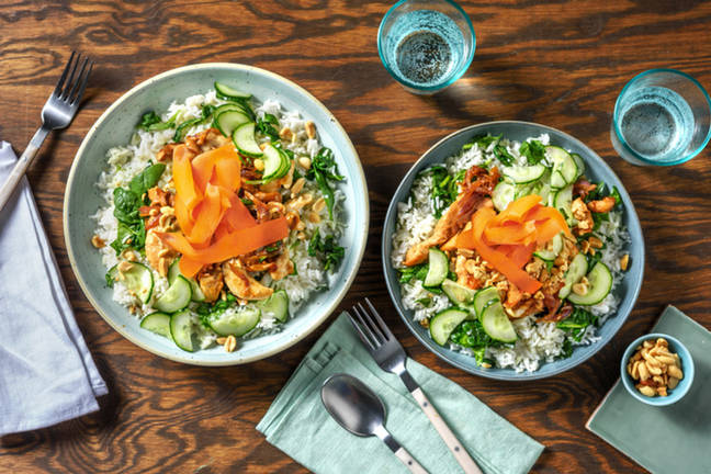 Honning- og soyamarinert kylling