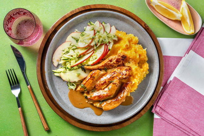 Cremet basilikumkylling