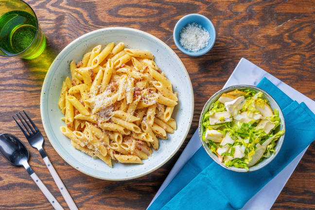 Creamy Bacon and Mustard Penne
