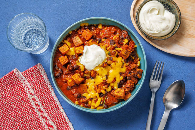 Beef-and-Black Bean Chili
