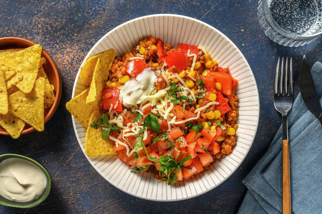 Hurtig mexicansk linsegryde 