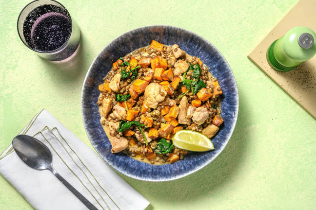 Creamy Spiced Lentil and Chicken Curry