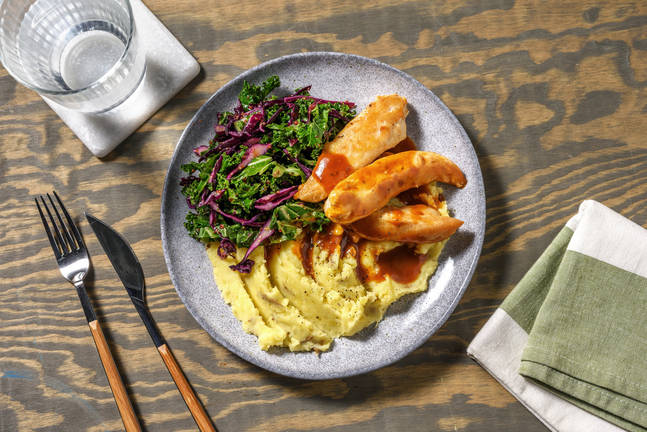 Rødvinsstekt kylling