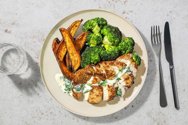 Easy Seared Chicken & Parsley Sauce