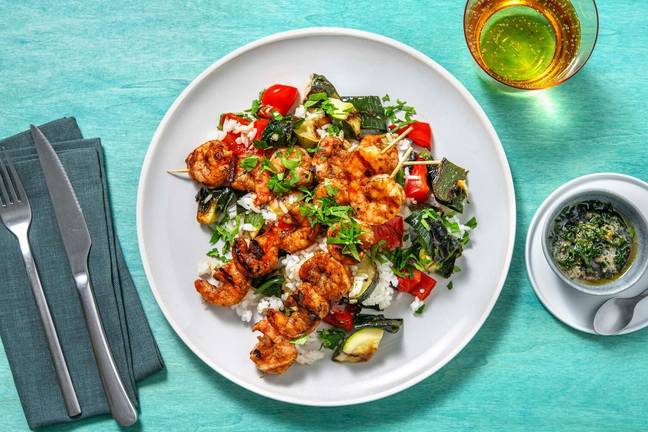 Spicy Cajun Shrimp Skewers