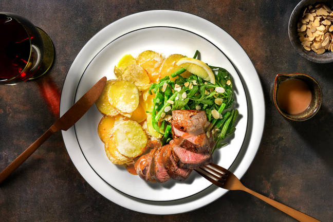 Beef Eye Fillet & Dauphinoise Potatoes