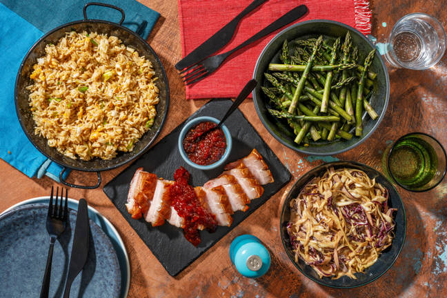 Crispy Pork Belly & Egg Fried Rice