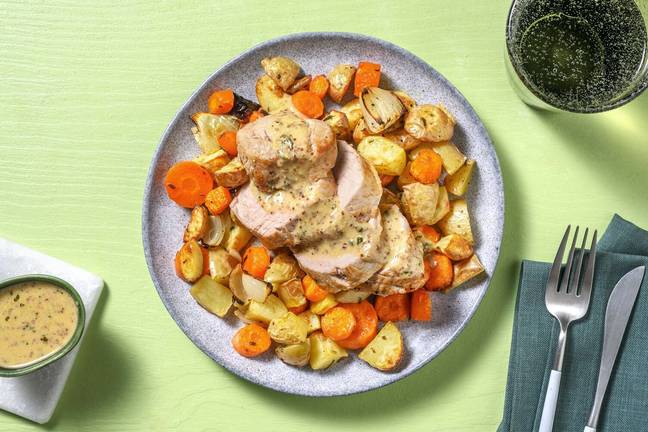 Sheet Pan Pork Tenderloin and Veggies
