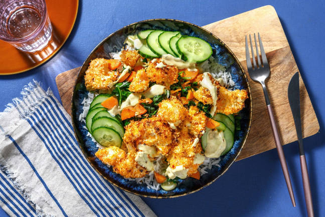 "Bang bang" bloemkool met chilimayonaise