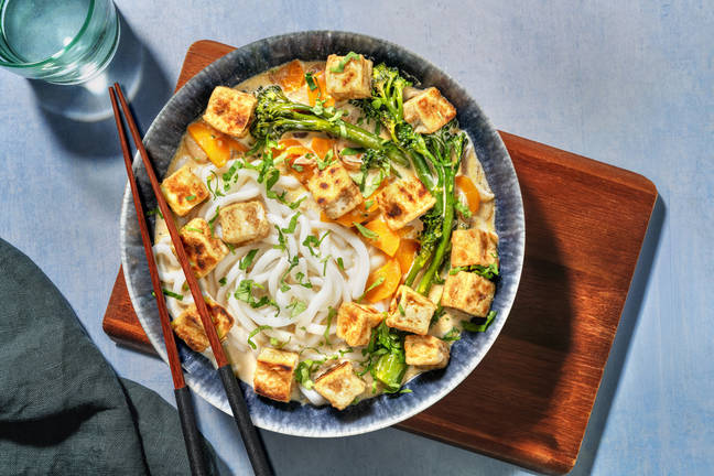 Southeast Asian-Style Tofu Noodle Soup