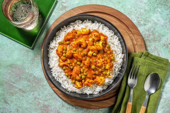 Creamy Gobi Matar Tikka Masala