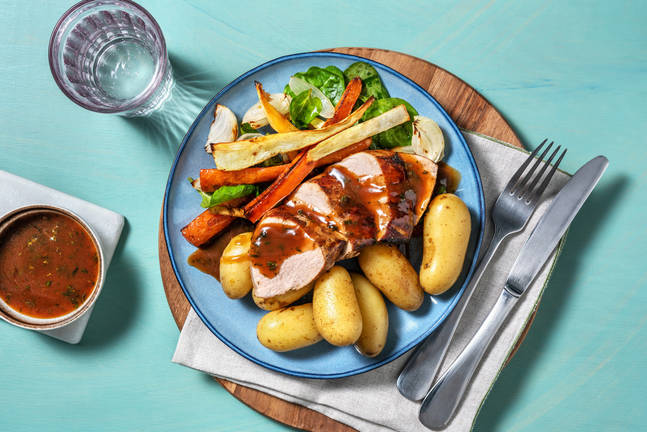 Ugnsrostad fläskytterfilé 