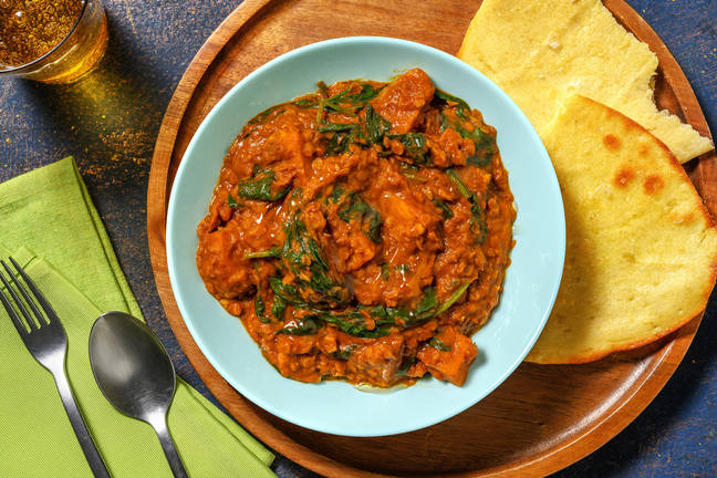 Sweet Potato Coconut Dal