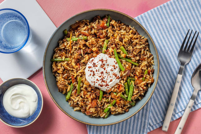 Lamb Rogan Josh Pilaf