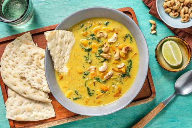 Thai Inspired Butternut and Coconut Soup