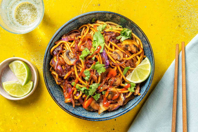 Veggie Pancit Inspired Noodles