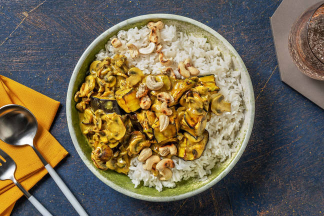 Massaman Style Aubergine Curry